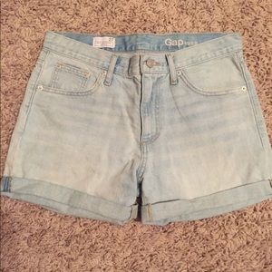 Light Wash Denim GAP Denim Shorts